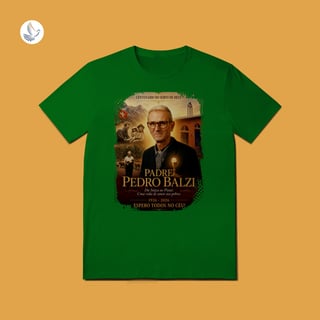 Nome do produto Camiseta Centenário Padre Pedro Balzi - 