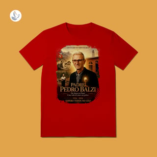 Nome do produto Camiseta Centenário Padre Pedro Balzi - 