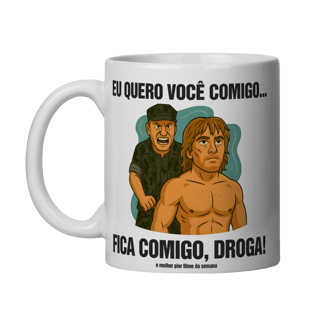 Nome do produto Caneca Fica Comigo!