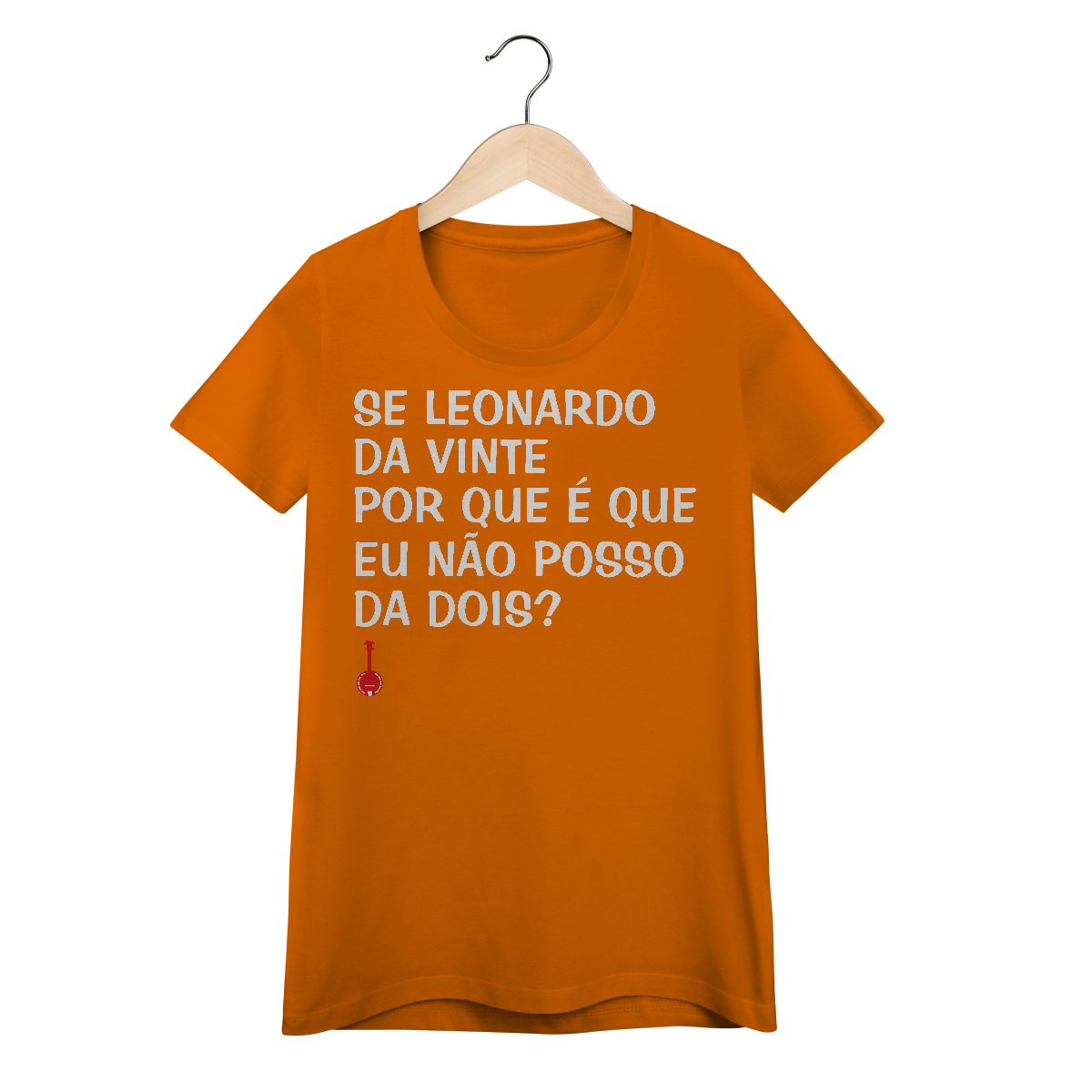 Nome do produto: Baby Look Se Leonardo Da Vinte