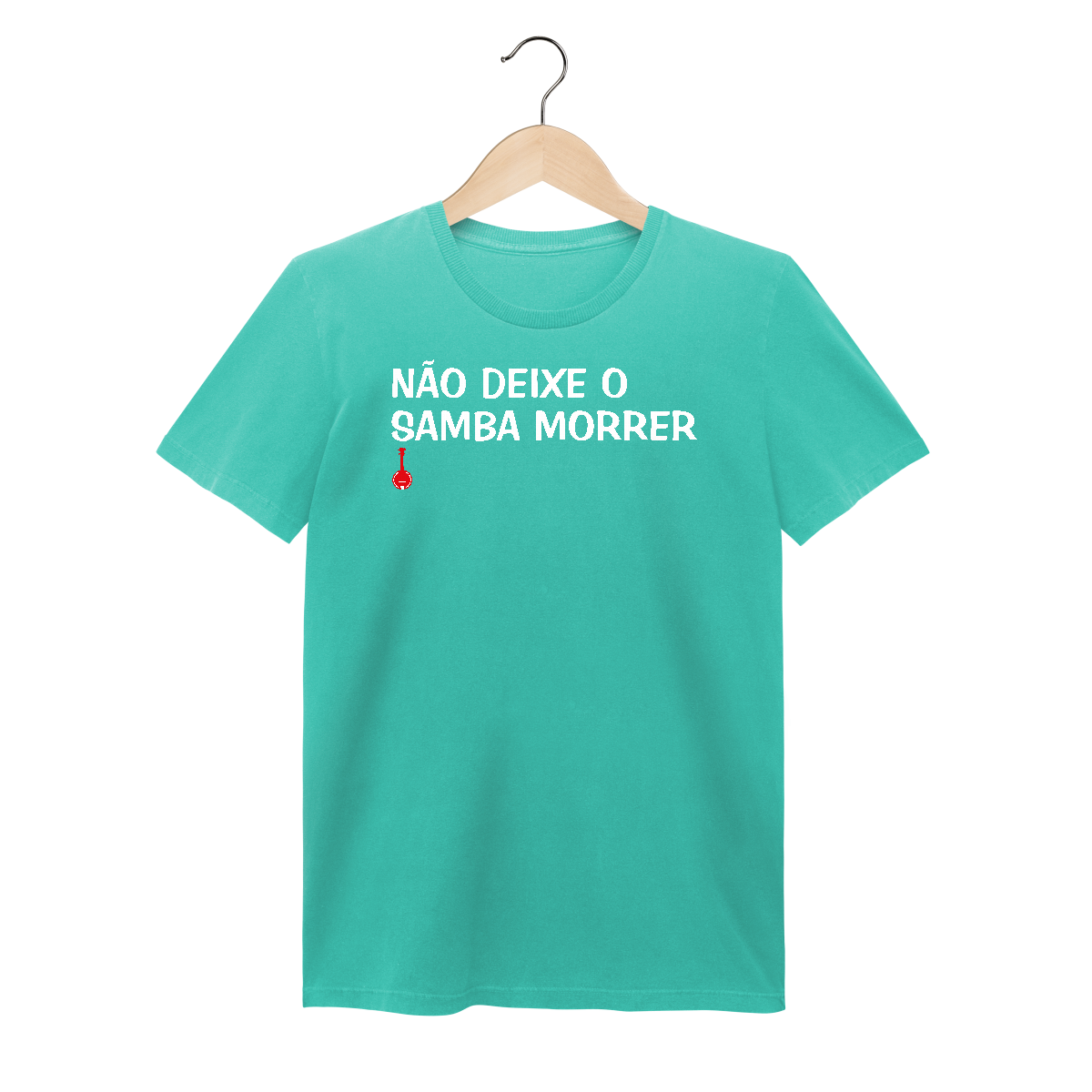 Nome do produto: Baby Look Não Deixe o Samba Morrer - Estonada