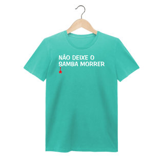Nome do produto Baby Look Não Deixe o Samba Morrer - Estonada