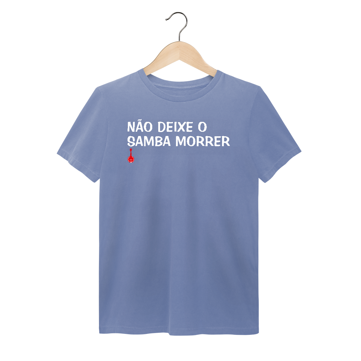 Nome do produto: Camiseta Não Deixe o Samba Morrer - Estonada
