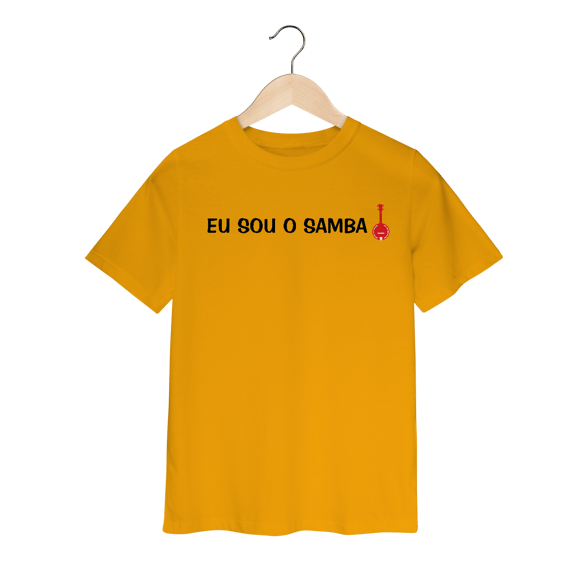 Camiseta Infantil Eu Sou o Samba