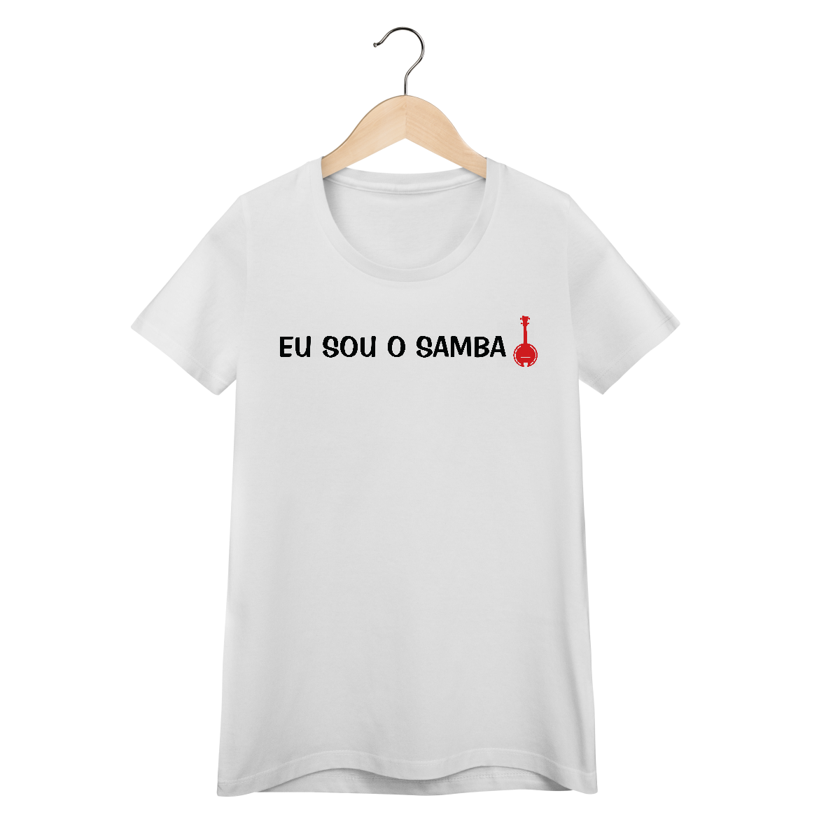 Nome do produto: Baby Look Eu Sou o Samba