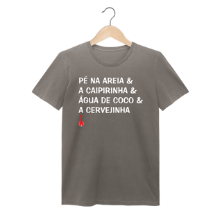 Nome do produto Baby Look Pé na Areia - Estonada
