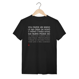 Nome do produto Camiseta Vou Fazer um Bingo