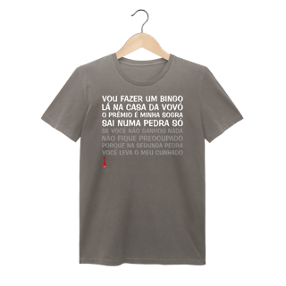 Nome do produto Baby Look Vou Fazer um Bingo - Estonada