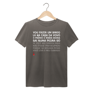 Nome do produto Camiseta Vou Fazer um Bingo - Estonada