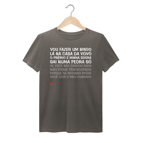 Camiseta Vou Fazer um Bingo - Estonada