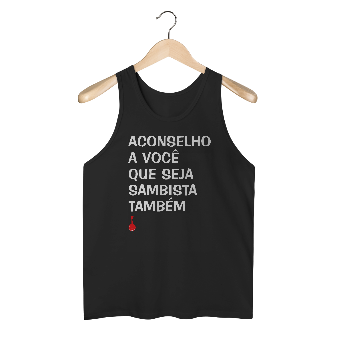 Nome do produto: Regata Seja Sambista Também