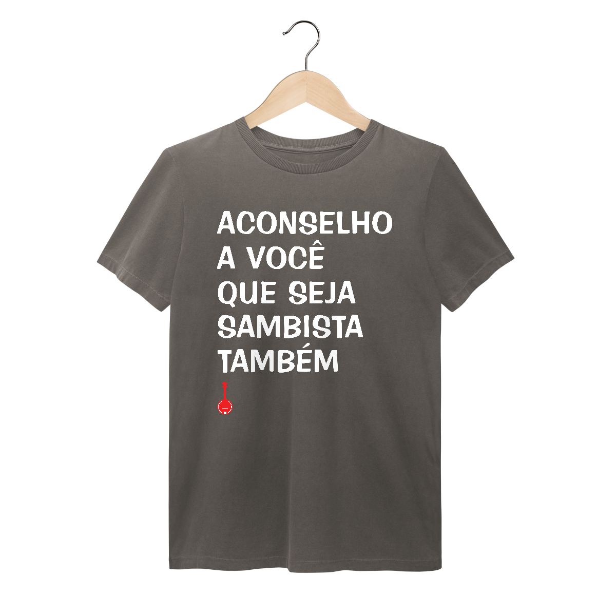Nome do produto: Camiseta Seja Sambista Também - Estonada