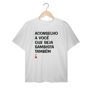 Nome do produto Camiseta Plus Size Seja Sambista Também