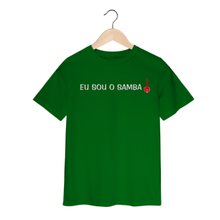 Nome do produto Camiseta Infantil Eu Sou o Samba