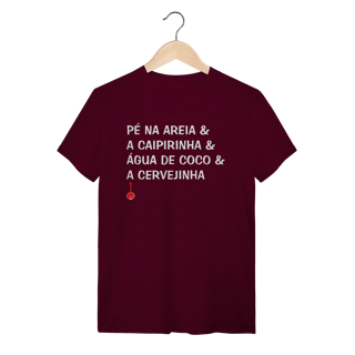 Nome do produto Camiseta Pé na Areia