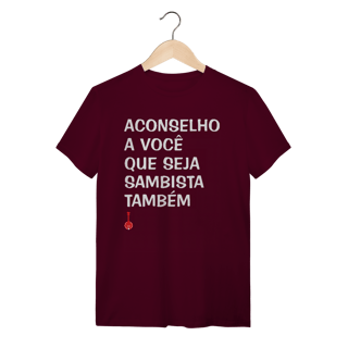 Nome do produto Camiseta Seja Sambista Também