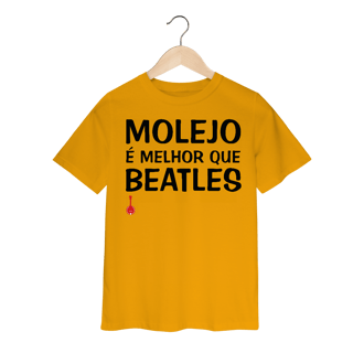 Nome do produto Camiseta Infantil Molejo é Melhor que Beatles