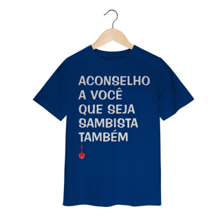 Camiseta Infantil Seja Sambista Também