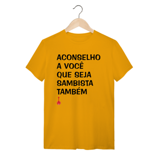 Nome do produto Camiseta Seja Sambista Também