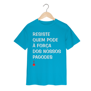 Nome do produto Camiseta Infantil Resiste Quem Pode
