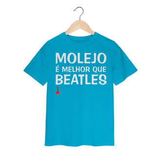 Nome do produto Camiseta Infantil Molejo é Melhor que Beatles