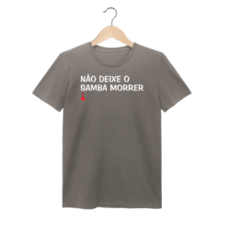 Nome do produto Baby Look Não Deixe o Samba Morrer - Estonada
