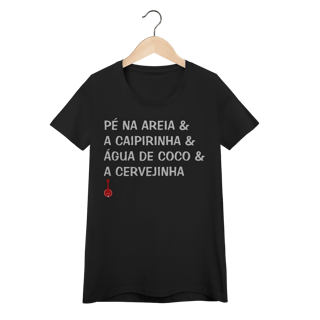 Nome do produto Baby Look Pé na Areia