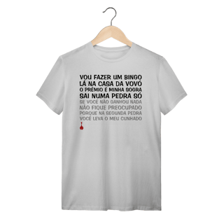 Nome do produto Camiseta Vou Fazer um Bingo