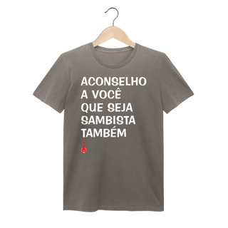Nome do produto Baby Look Seja Sambista Também - Estonada