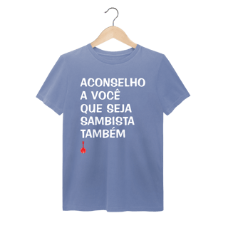 Nome do produto Camiseta Seja Sambista Também - Estonada