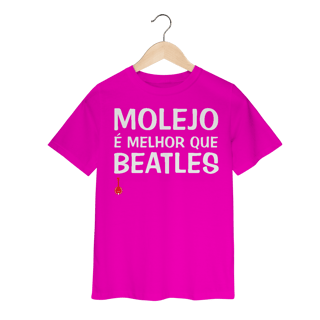 Nome do produto Camiseta Infantil Molejo é Melhor que Beatles