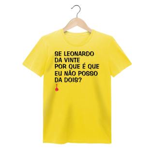 Nome do produto Baby Look Se Leonardo Da Vinte - Estonada