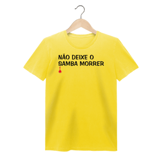 Nome do produto Baby Look Não Deixe o Samba Morrer - Estonada