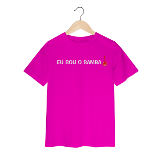 Nome do produto Camiseta Infantil Eu Sou o Samba