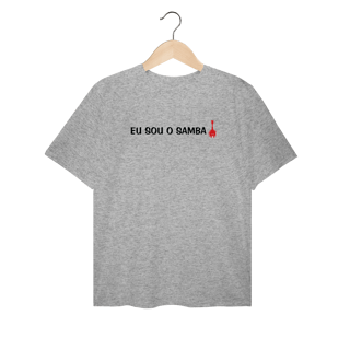 Nome do produto Camiseta Plus Size Eu Sou o Samba