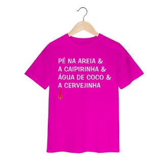 Nome do produto Camiseta Infantil Pé na Areia