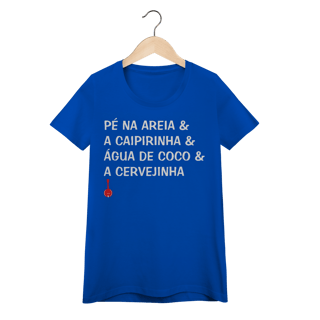 Nome do produto Baby Look Pé na Areia