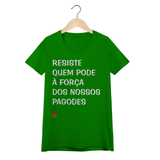 Nome do produto Baby Look Resiste Quem Pode