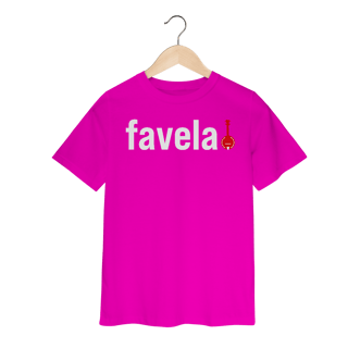 Nome do produto Camiseta Infantil Favela