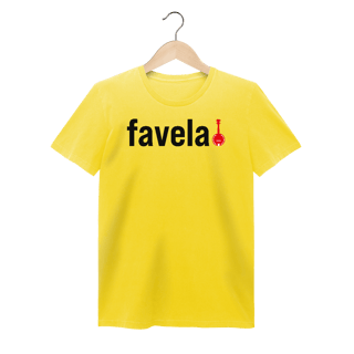 Nome do produto Baby Look Favela - Estonada