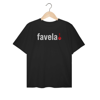 Nome do produto Camiseta Plus Size Favela