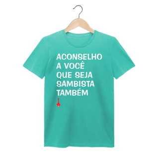 Nome do produto Baby Look Seja Sambista Também - Estonada