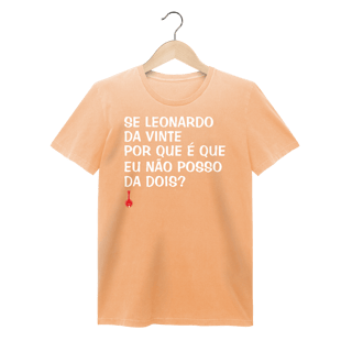 Nome do produto Baby Look Se Leonardo Da Vinte - Estonada