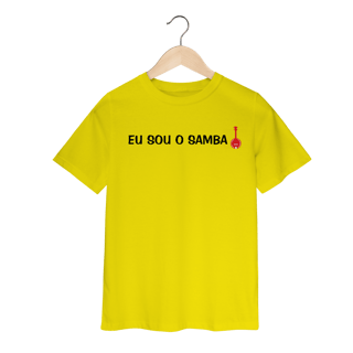 Nome do produto Camiseta Infantil Eu Sou o Samba