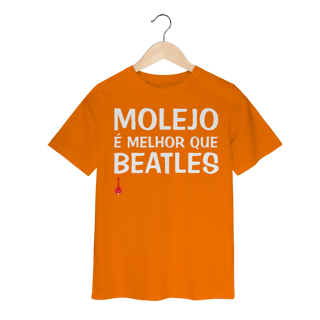Nome do produto Camiseta Infantil Molejo é Melhor que Beatles
