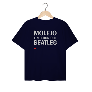 Nome do produto Camiseta Pus Size Molejo é Melhor que Beatles