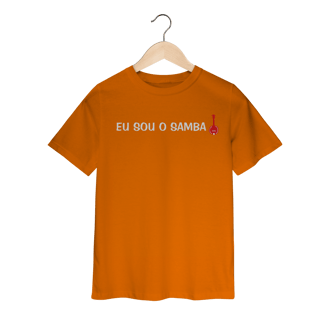 Nome do produto Camiseta Infantil Eu Sou o Samba