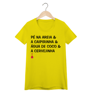 Nome do produto Baby Look Pé na Areia