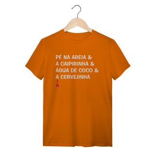 Nome do produto Camiseta Pé na Areia