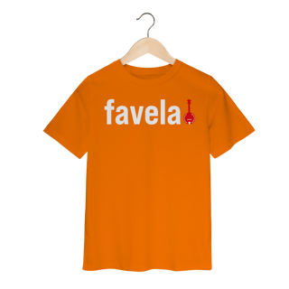 Nome do produto Camiseta Infantil Favela